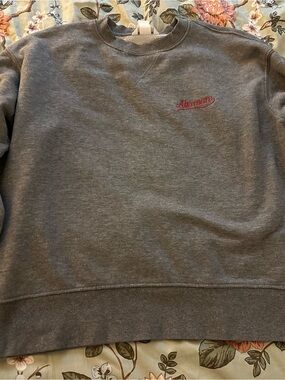 H&M Gray Crewneck Sweatshirt Gray melange/Alto Mare Size S